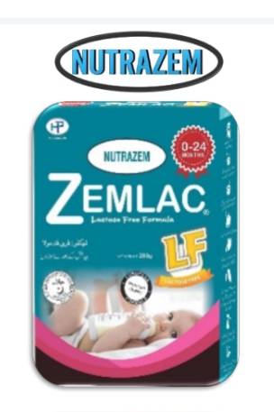 NUTRAZEM Zemlac LF lactose-free formula pack for 0-24 months
